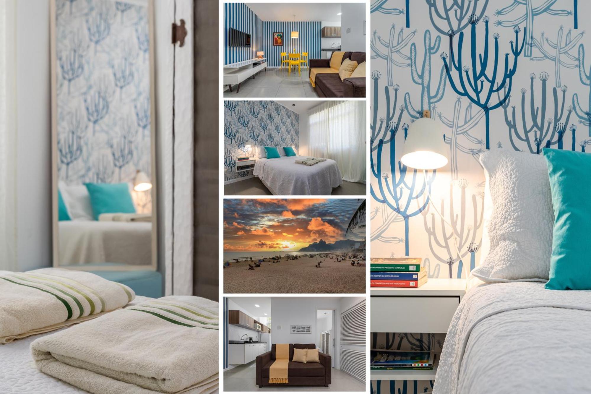 Concept A 200m De Ipanema E 500m Copacabana - Portaria 24h, Cozinha Completa, Ar Condicionado, Smartv E Wi-fi 35mbps Río de Janeiro